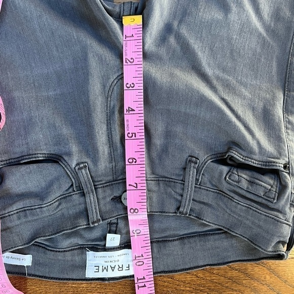 FRAME Le Skinny de jeanne mid rise in grey size 27 EUC!! - Picture 8 of 9